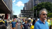 Muito de direita e pequena a manifestação de direita em São Paulo