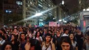 Milhares lotam as ruas do centro de São Paulo no 8M
