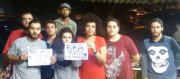 Estudantes da Fundação Santo André em apoio aos secundaristas do Fernão Dias