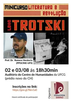 Minicurso: Trotski, Literatura e Revolução na UFCG