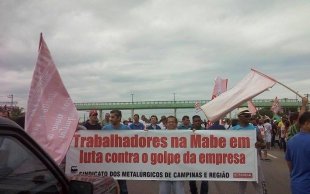 Trabalhadores da MABE em luta fecham novamente Rodovia em São Paulo