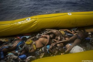 'Neste momento, no Mediterrâneo': a imagem da crise promovida pelo imperialismo