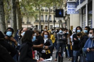 Retomada da epidemia: o início de uma segunda onda na França