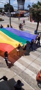 [AO VIVO] #JustiçaporYuri Centenas realizam manifestação no RN contra assassinato homofóbico e racista
