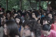 Termina acampamento da Faísca e Pão e Rosas, centenas de jovens saem preparados pras lutas