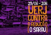 Estudantes da UERJ realizarão Sarau contra a redução da maioridade penal
