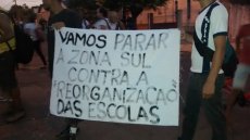 Novos atos contra a reorganização escolar em Marília/SP