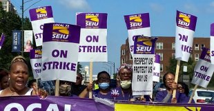 Estados Unidos: Mais de 55.000 trabalhadores da assistência social de Los Angeles votaram greve!