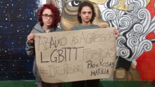Abaixo as agressões LGBTTTFÓBICAS #ItaloResiste