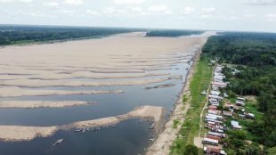 Seca histórica na amazônia impacta a vida de milhares de trabalhadores