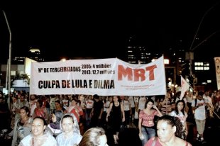 15 de abril: trabalhadores e jovens denunciam Dilma e Lula