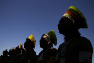“Nossa história não começa em 1988”: povos indígenas se mobilizam contra Marco Temporal em Brasília