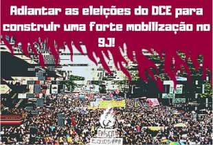 Chamado ao ME da USP: Adiantar as eleições do DCE para construir uma forte mobilização no 9J!