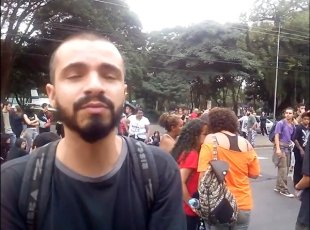 VÍDEO: Pedro H, de São José dos Campos comenta ato contra o aumento da passagem