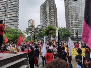 Centenas de pessoas se manifestam em BH por Justiça para Moïse